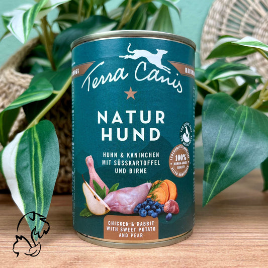Terra Canis Lata Naturhund De Pollo Y Conejo Para Perros