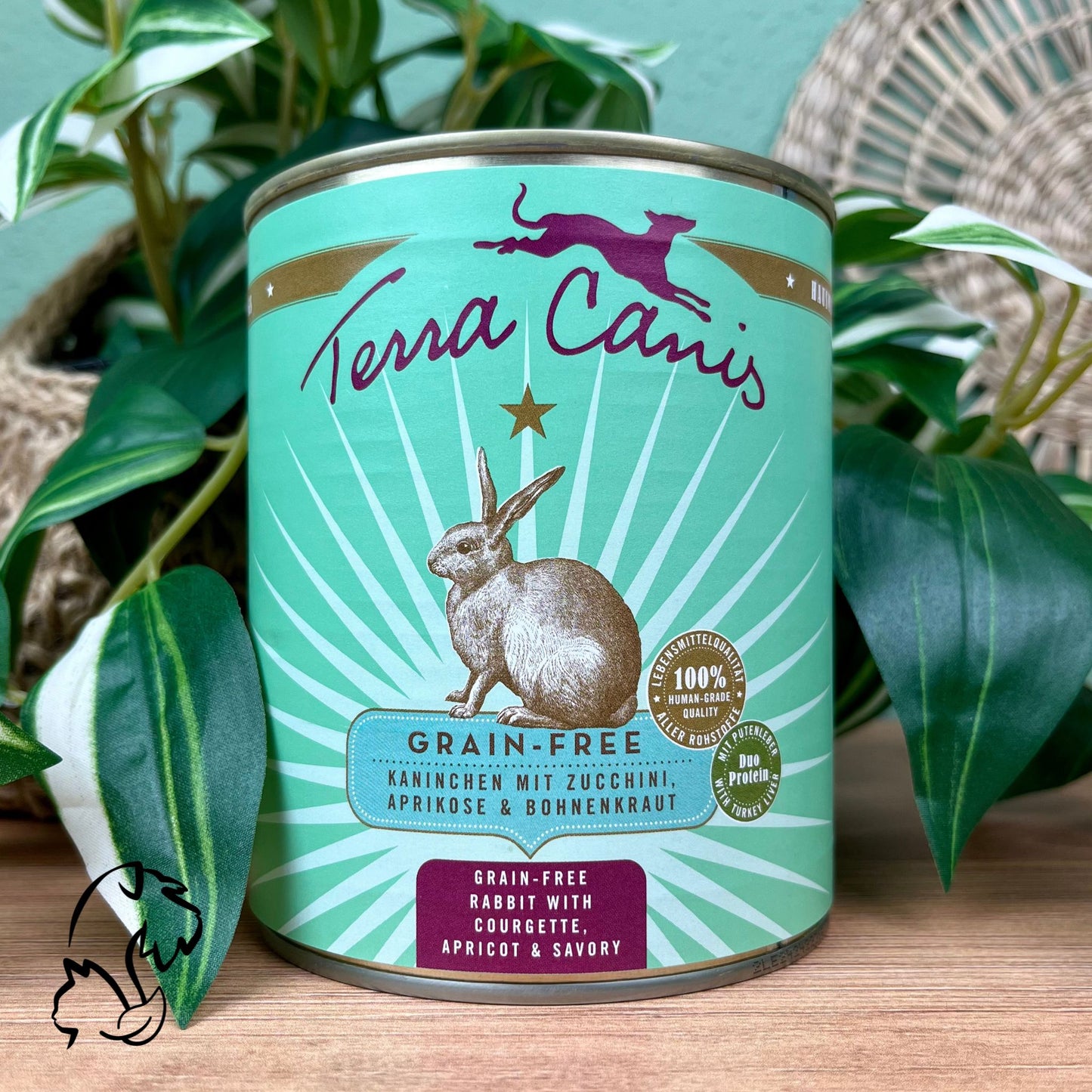Terra Canis Lata De Conejo Y Pavo Con Ingredientes Naturales Para Perros 800g