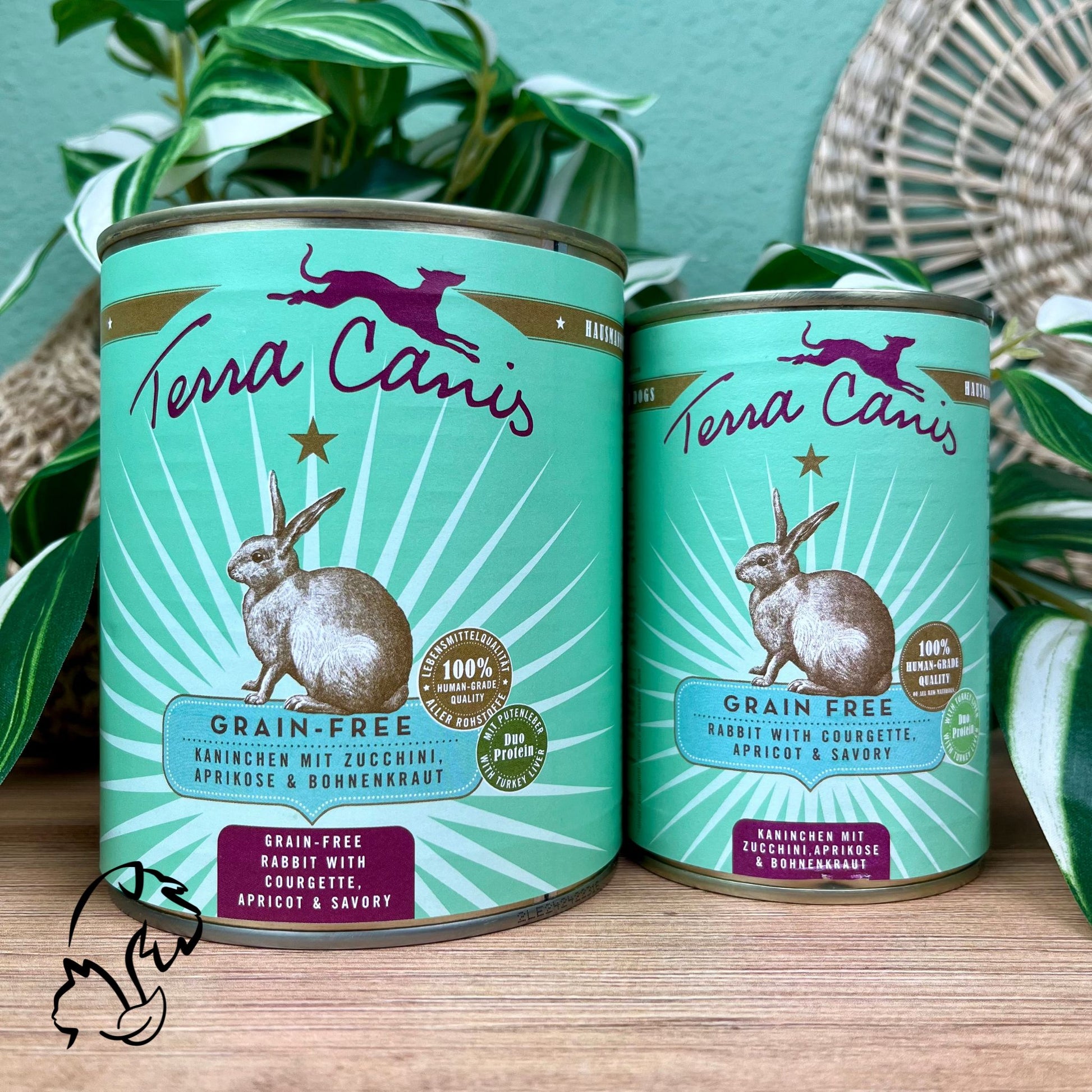Terra Canis Lata De Conejo Y Pavo Con Ingredientes Naturales Para Perros
