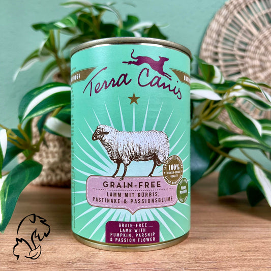 Terra Canis Lata Natural Y Monoproteica De Cordero Para Perros