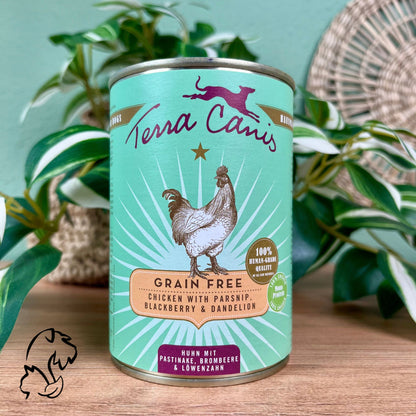Terra Canis Lata Natural Y Monoproteica De Pollo Para Perros