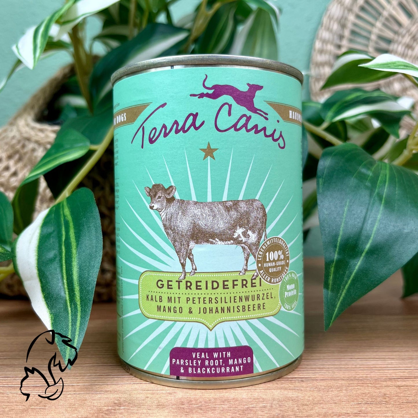 Terra Canis Lata Natural Y Monoproteica De Ternera Para Perros