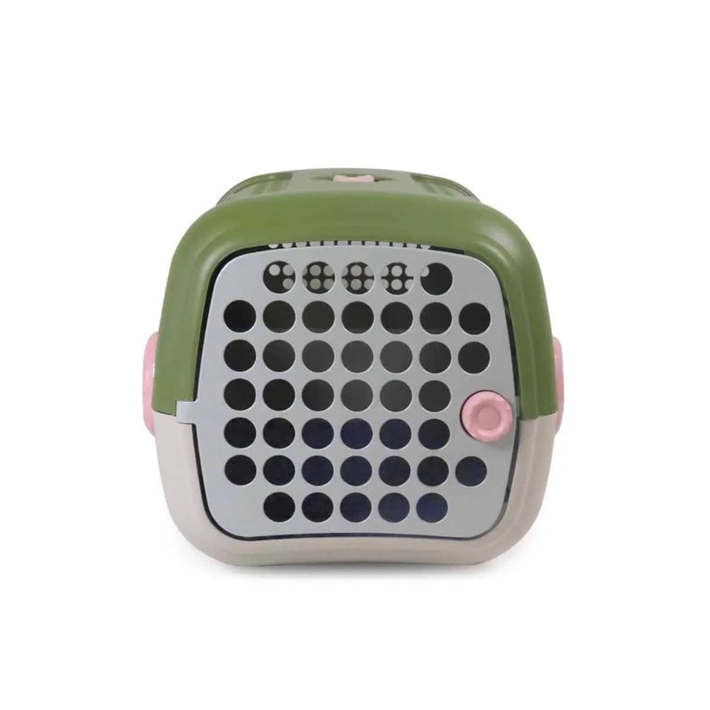 UNITED PETS - TRANSPORTÍN A.U.T.O. VERDE/TAUPÉ PARA GATOS (Y PERROS)