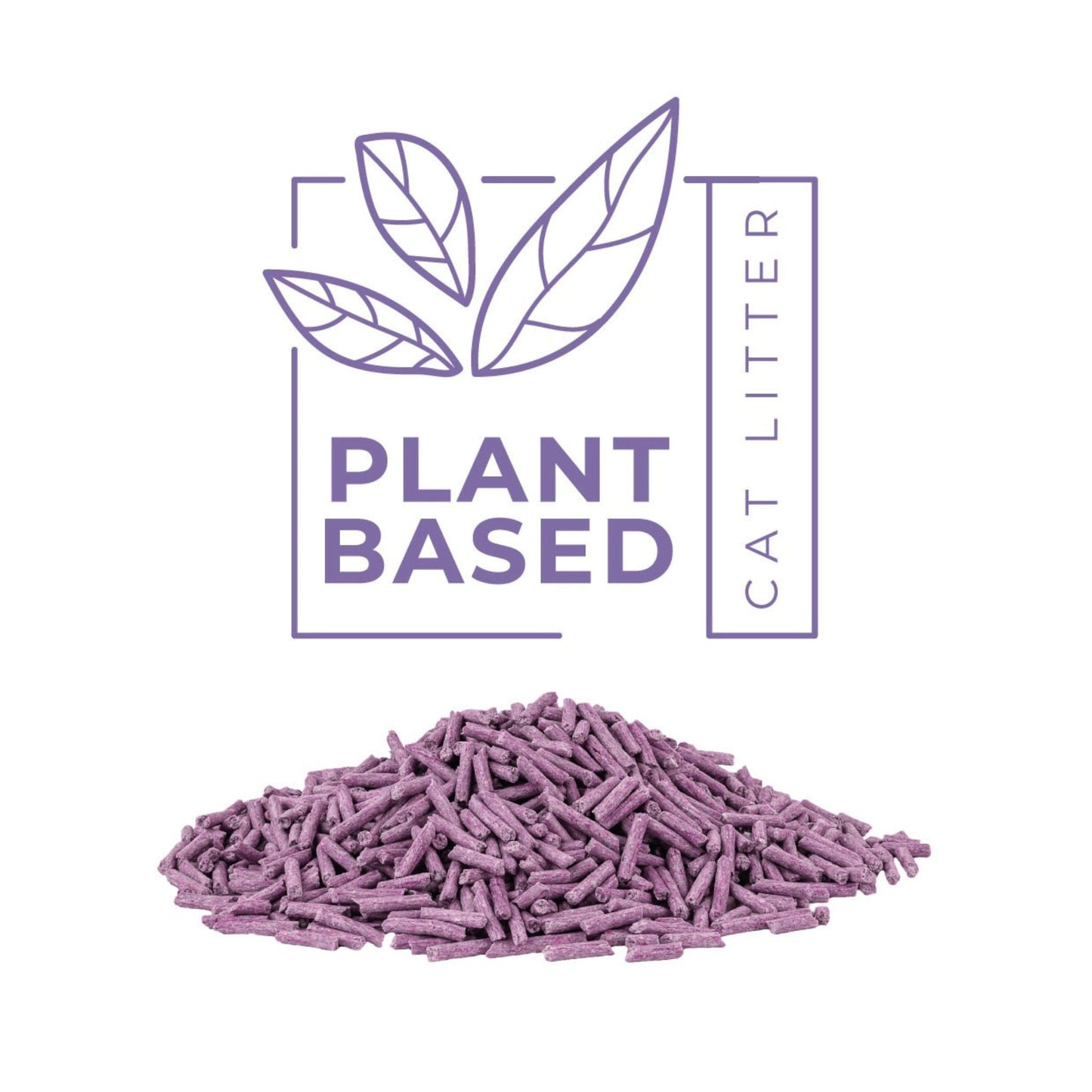 WEEGO - LAVENDER TOFU - ARENA AGLOMERANTE DE TOFU PARA GATOS