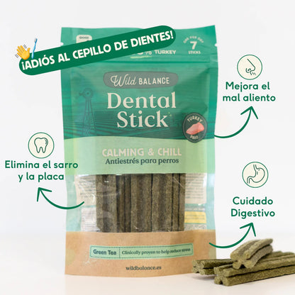 WILD BALANCE - STICKS DENTALES DE PAVO PARA PERROS