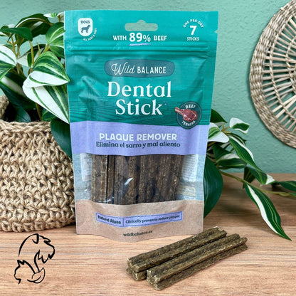 WILD BALANCE - STICKS DENTALES DE TERNERA PARA PERROS