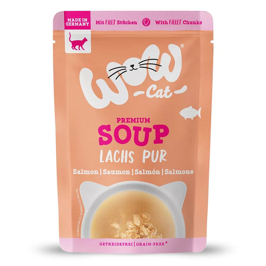 WOW CAT - SOPA DE SALMÓN PARA GATOS